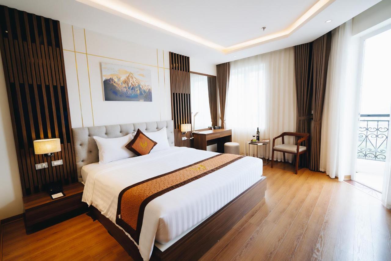 Manh Quan Luxury Hotel Vinh Yen Екстериор снимка