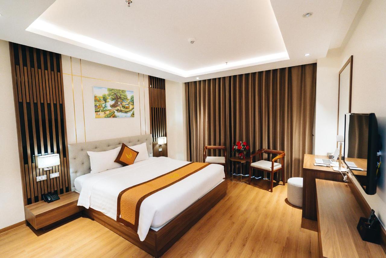 Manh Quan Luxury Hotel Vinh Yen Екстериор снимка