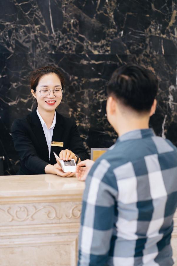 Manh Quan Luxury Hotel Vinh Yen Екстериор снимка