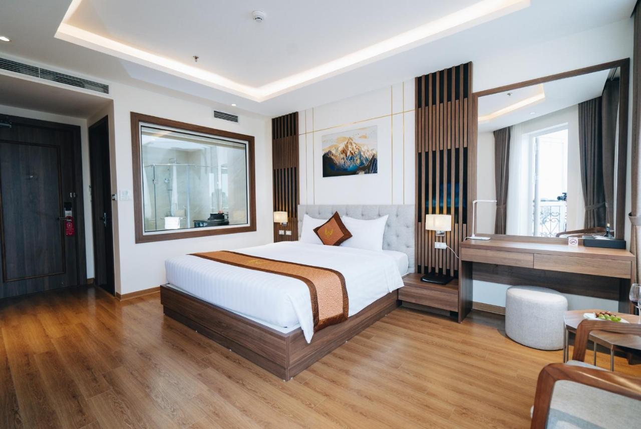 Manh Quan Luxury Hotel Vinh Yen Екстериор снимка