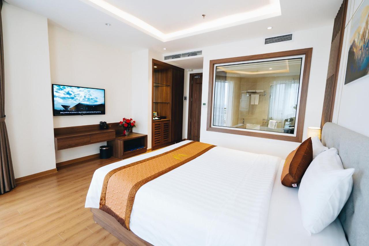 Manh Quan Luxury Hotel Vinh Yen Екстериор снимка