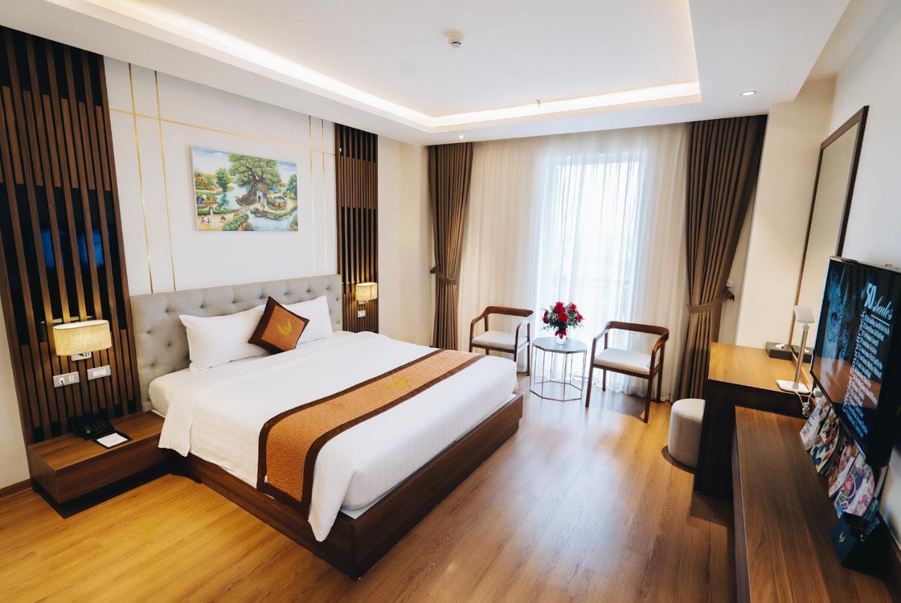 Manh Quan Luxury Hotel Vinh Yen Екстериор снимка