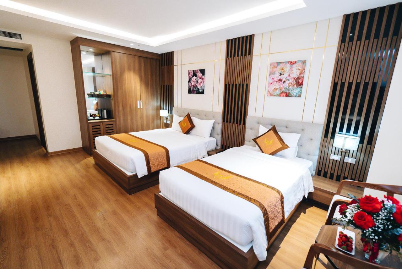 Manh Quan Luxury Hotel Vinh Yen Екстериор снимка