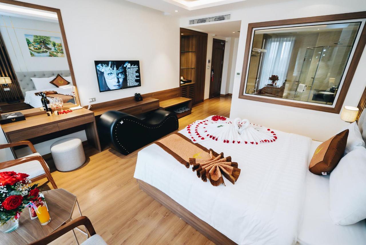 Manh Quan Luxury Hotel Vinh Yen Екстериор снимка